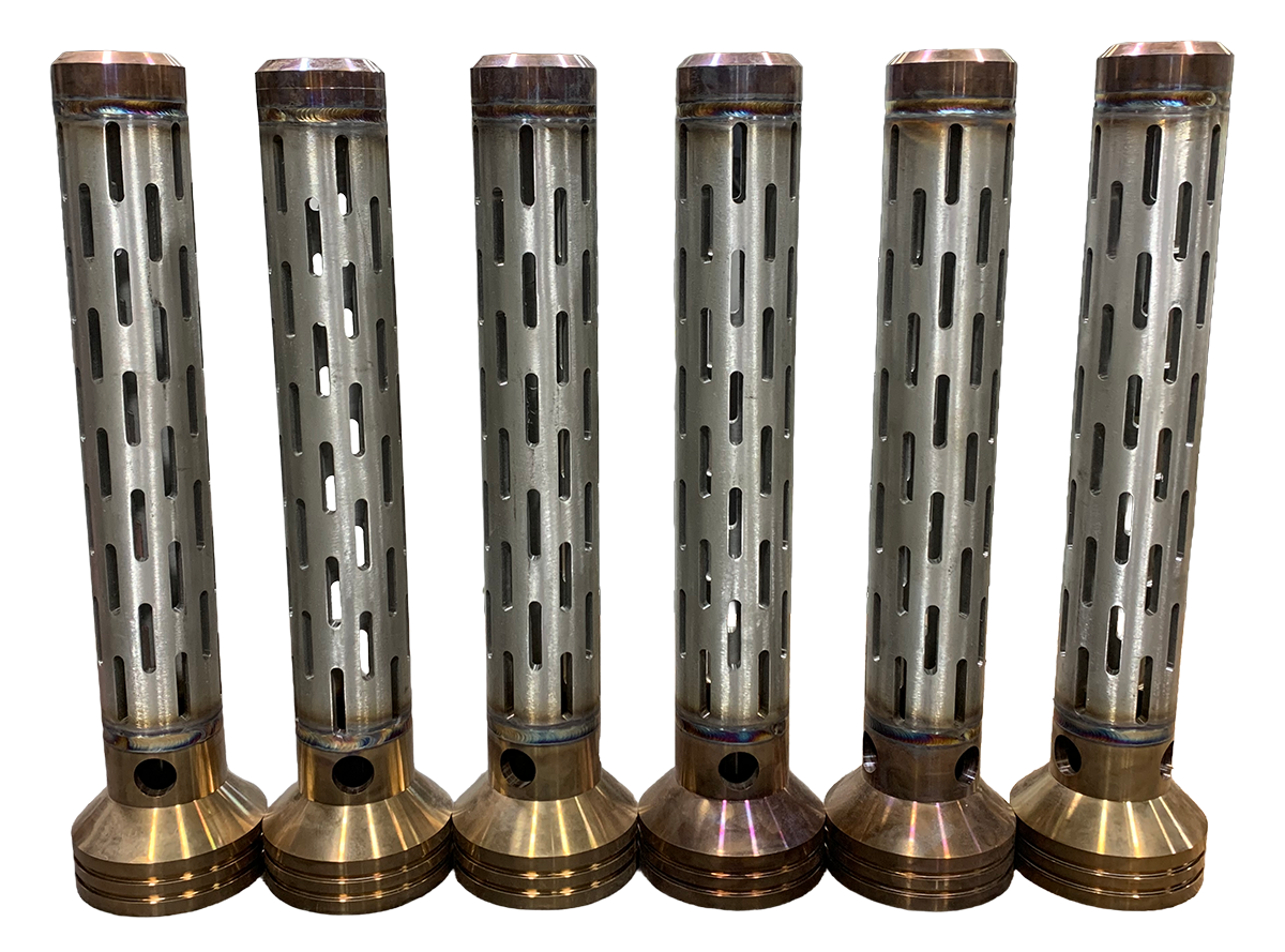 RoNal slotted-style downhole filter screens
